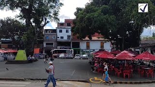 Parque del municipio de San Rafael, Antioquia