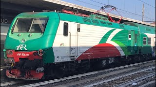 UN TRASFERIMENTO SPECIALE PER LA E464.904/906 di TTX a FOLIGNO PER IL GANCIO AUTOMATICO DEVIATO…