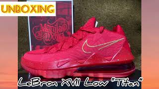 Unboxing the Nike LeBron XVII Low “Titan” Manila to the World with Zine