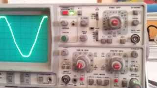 oscilloscope hameg sur le secteur