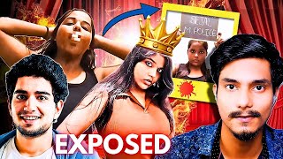 SEJAL THE QUEEN OF DARK HUMOR  ESPOSED  & ROAST #SejalExx #YouTuberRoast #ViralShorts