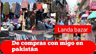 de compras con migo en pakistán#my first shoping experience in landa bazar👀🥳#