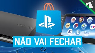 LOJAS do PS3 e PS VITA NÃO VÃO SER FECHADAS - SONY VOLTA ATRÁS