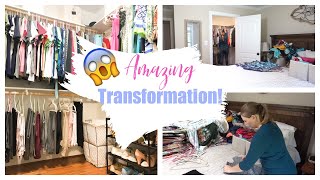 *New* Clean with Me Master Closet // Extreme Clean with Me // Master Closet Satisfying Makeover