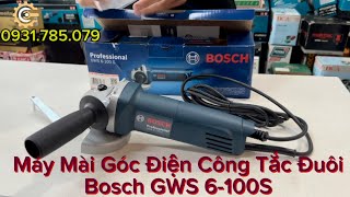 Máy Mài Góc 100mm Điện Công Tắc Đuôi Bosch GWS 6-100S| Electric Angle Grinder| Công Cụ Máy Móc