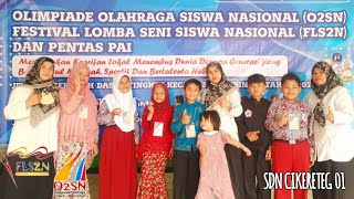 SDN CIKERETEG 01 Mengikuti O2SN & FLS2N Jenjang SD Tingkat Kecamatan Caringin Kabupaten Bogor