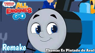 Thomas Es Pintado de Azul - La Aventura Comienza - (Remake AEG) - JeffreyTheRaceEngine39