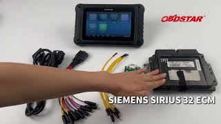 OBDSTAR DC706 Read and Write Renault Siemens SIRIUS 32 on Bench- EOBDTool.co.uk