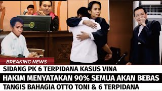 SIDANG 8 TERPIDANA HAKIM MENYATAKAN 90% AKAN BEBAS PENJARA KASUS VINA, OTTO HASIBUAN TONI RM