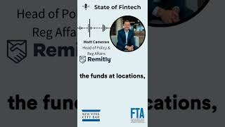 @Remitly 's Matt Cameron on @NYCBarAssociation Podcast on #TheStateOfFintech