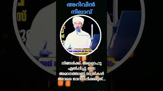 Safuvan Saqafi Pathappiriyam | അറിവിൻ നിലാവ് #Shorts