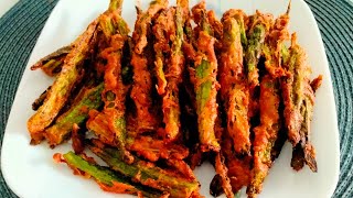 വെണ്ടയ്ക്ക ഉപ്പേരി//vendakka fry//ladies finger crunchy fry//okra fry