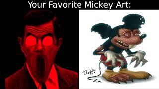 Mr Bean Becoming Uncanny (Ur Favorite Mickey Art) [MOST VIEWED VIDEO]