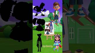 Find the content of the black image Huggy wuggy poppy boxy boo #huggywuggy #boxyboo #shorts