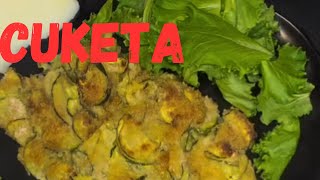 Gratinované cukety. Lehká příloha/ Zucchine gratinate /