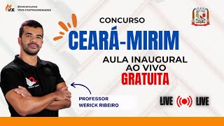 Aula Inaugural: concurso Ceará-Mirim