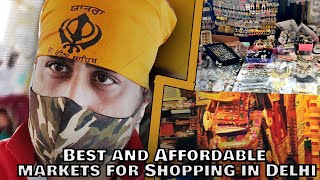 Best and Affordable markets for Shopping in Delhi || Bangla Sahib Visit || Vlog #42