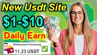 USDT project | Long-term stable profit 100% | Invest $9 and earn $1.8 daily | Earn money online