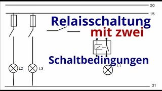 Relais Steuerkreis Wechselndes Potential