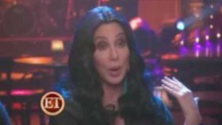 Cher Behind Burlesque