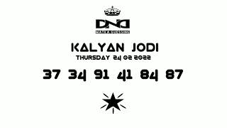 कल्याण मटका KALYAN MATKA JODI TODAY  24/02/2022