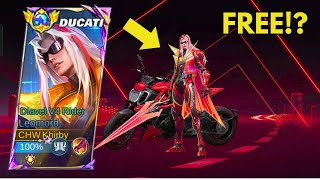 THANK YOU MOONTON FOR THIS NEW LEOMORD DIAVEL V4 RIDER DUCATI SKIN!!🤩 (for free!?)