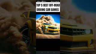 TOP 5 OFFLINE OFFROAD DRIVING CAR GAMES FOR ANDROID UNDER 100MB #offlinegame #shorts #gaming