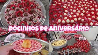 DOCINHOS DE FESTA DOCES PARA ANIVERSÁRIO GASTANDO POUCO