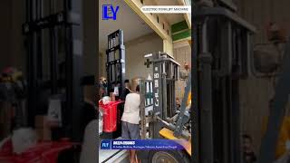 ELECTRIC FORKLIFT  #mesinpengolahankayu #machine #mesinpemotongkayu #feilongyuan #cnc #mesinkayu