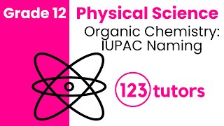 Grade 12 Physical Science | 25. Organic Chemistry: IUPAC Naming by 123tutors