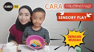 CARA MEMBUAT SENSORY PLAY DI RUMAH - COLORED RICE - COLORED SALT MONTESORY