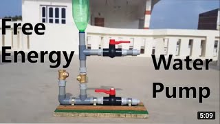 How To Make Free Energy Water Pump - Ram Pump | Pam Air Tanpa Elektrik