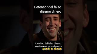 La mitad del diezmo es para el pastor #