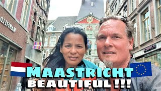 First time beautiful MAASTRICHT Holland City Trip 🌴 The Hightrees 🌲 Family Vlog