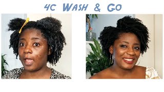 How To Make Wash & Go On 4c Hair