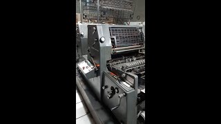 Cód. 194 - Offset Heidelberg GTO 52 Bicolor Painel, Ano 1986, Aquacel, Preparada Para Sistema d