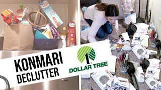 EXTREME KONMARI KITCHEN DECLUTTER // +Dollar Tree Organization