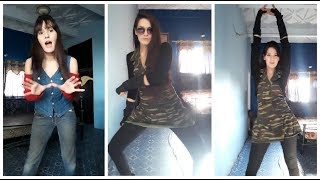 Cute Girl Dance On Bollywood Songs|Afghan jalebi|kala chasma|