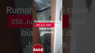 Jual Rumah Murah Di Jagakarsa Jaksel Harga 250 Juta SHM akses motor #rumahidaman #rumahminimalis