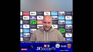 GUARDIOLA | PRESS CONFERENCE | Man City vs West Ham