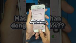 kalian tuh BH 66% baru ganti baterai kemapa gak pas 70% aja sih #bateraiiPhone #iPhone8G #bhiphone