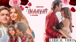 Inaayat Lyrical Video || Tanzeel Khan || Ashi Khanna || AkTk || Damnfam || Meri Inaayat Tu 🤍♥️