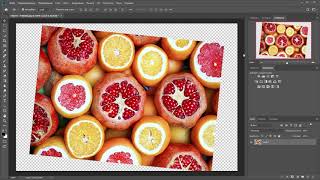 Свободное трансформирование в Photoshop