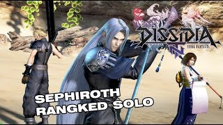 Dissidia Final Fantasy NT - Ranked Solo Sephiroth Gameplay