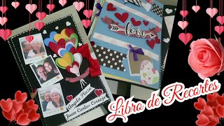 Álbum de Fotos para tu novi@ ♡ #DIY ♡ #Scrapbooking ♡ Álbum de recortes ♡ #parati