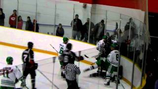 Federal League Hockey:  2/12/11 - NY @ Danbury - PUNTURERI Scuffle