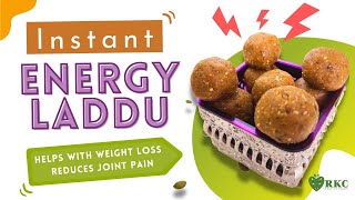 Instant Energy Laddu | Easy to Make | Home Made | @RuchisKitchenCorner