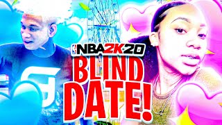 I put Truly Mir On a Blind Date With my Bestfriend on NBA 2K20 !  *SHE IS A BADDIE* 😍💘