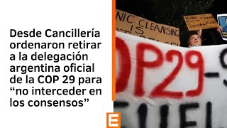 Tais Gadea Lara sobre el retiro de Argentina de la cumbre del G20