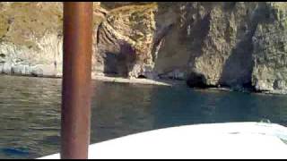 ischia...giro sul taxi boat x raggiungere la spiaggia di sorgeto 3